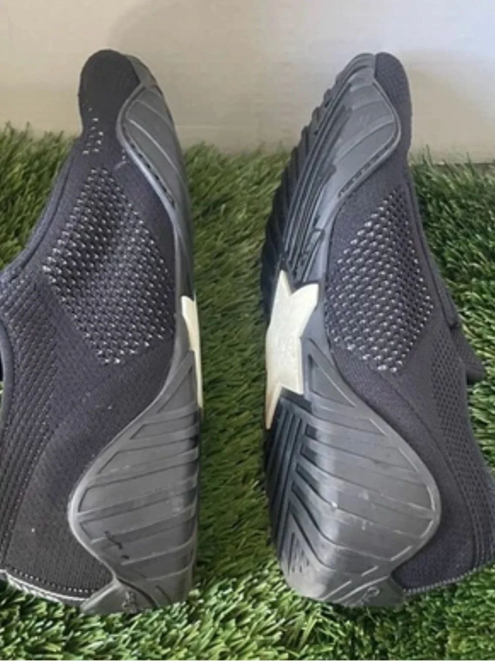 Christian Dior D-Connect Black Knit Slip On Sneakers Bee Logo EU 36.5
